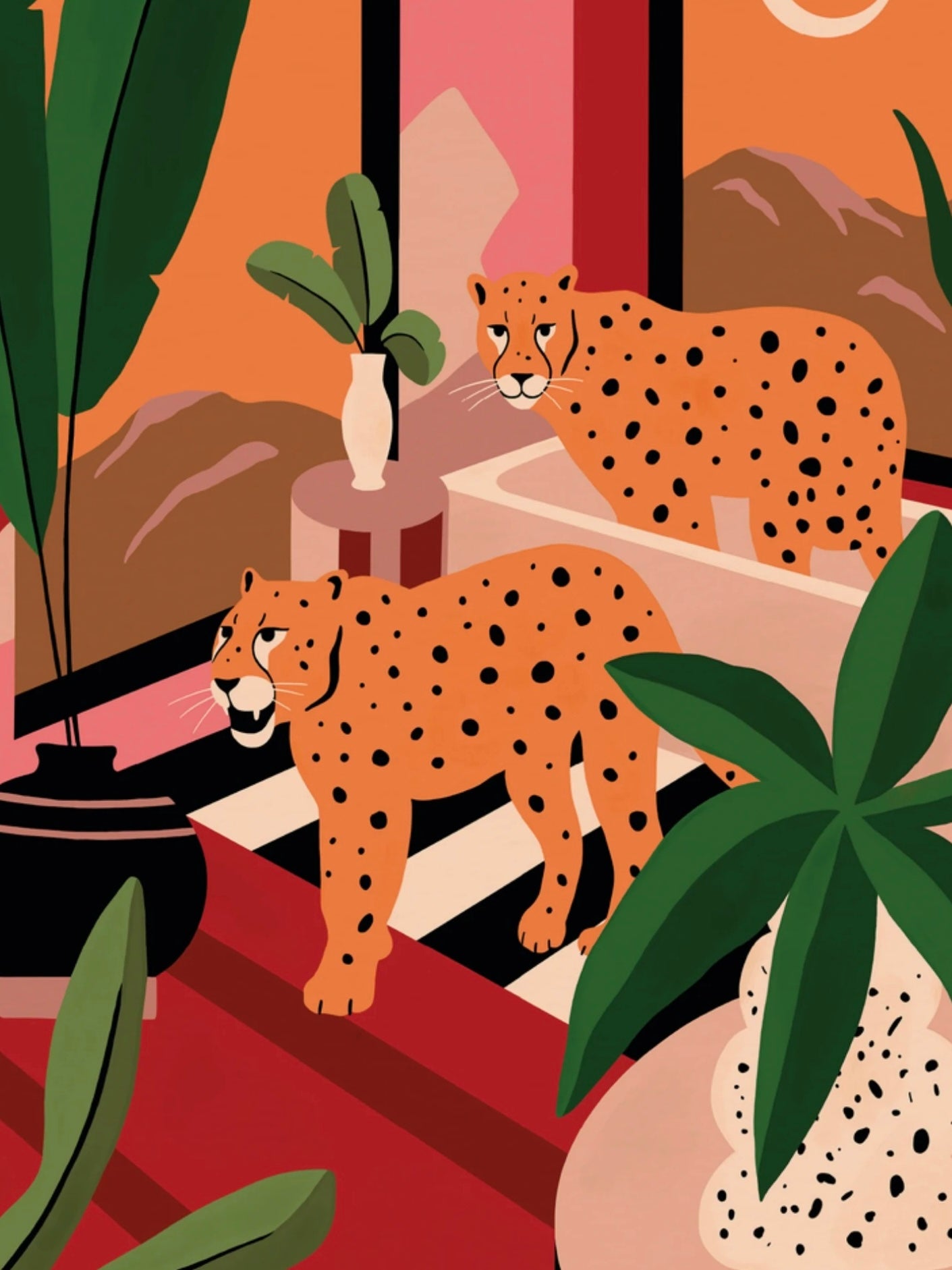 Two Steps from the Moon