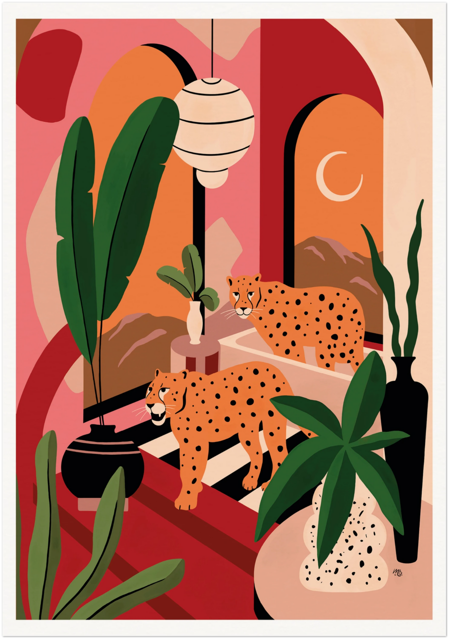 Two Steps from the Moon