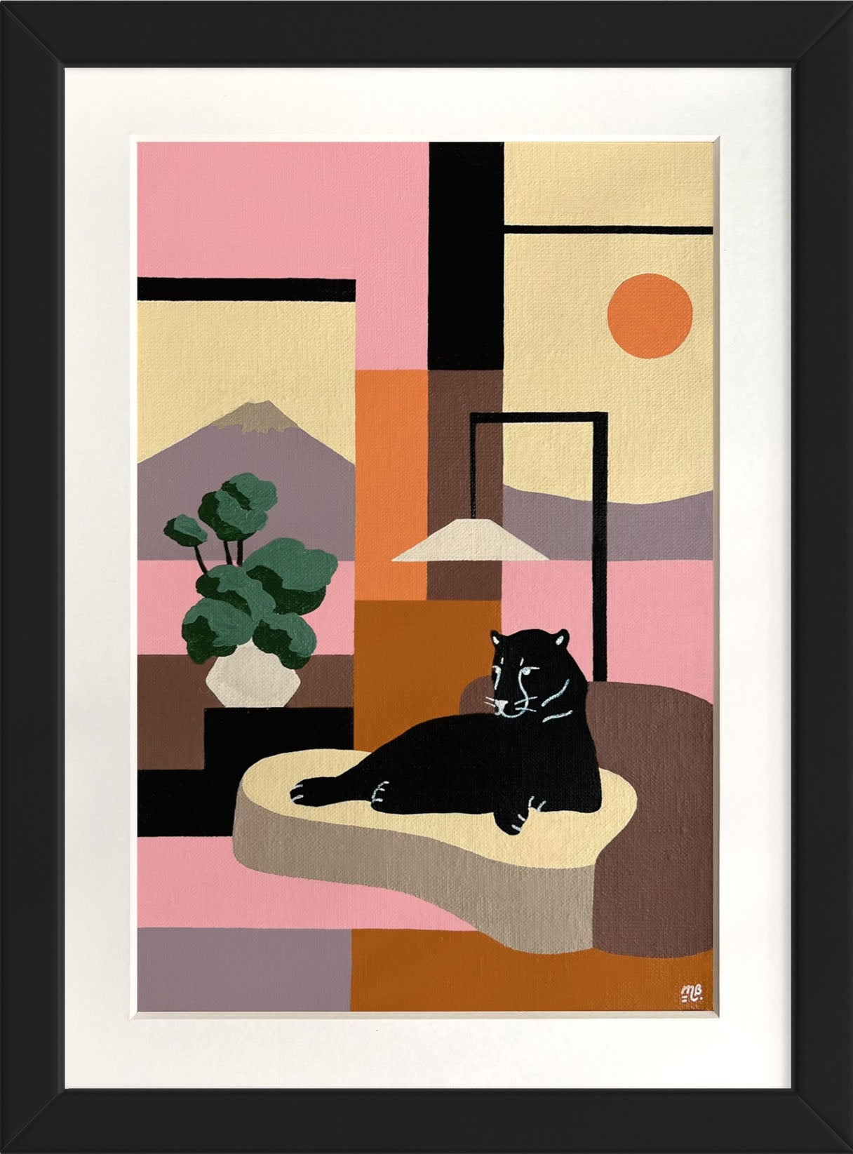 Dreaming of Fuji 28x38cm