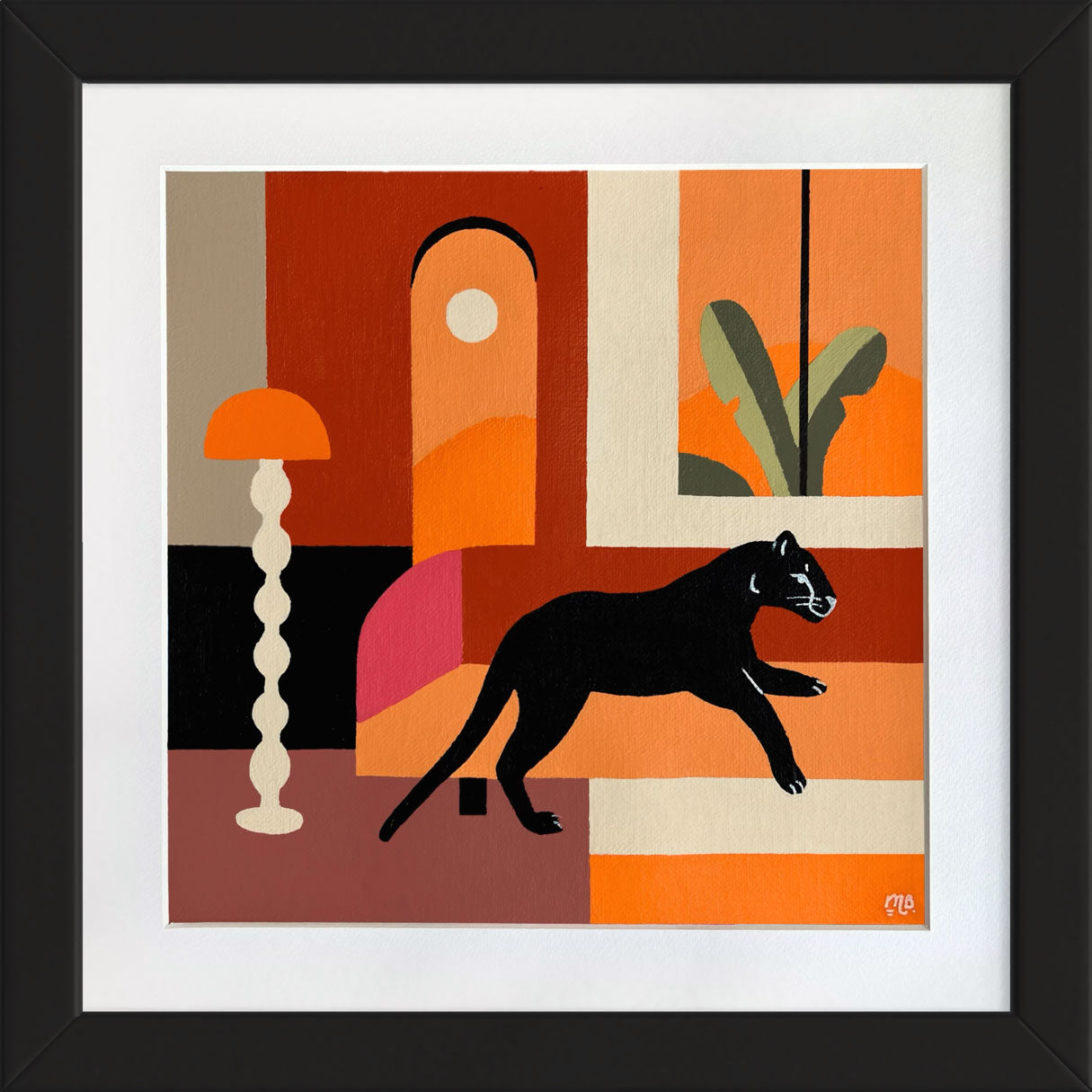 Sun & Shadow 28x28cm