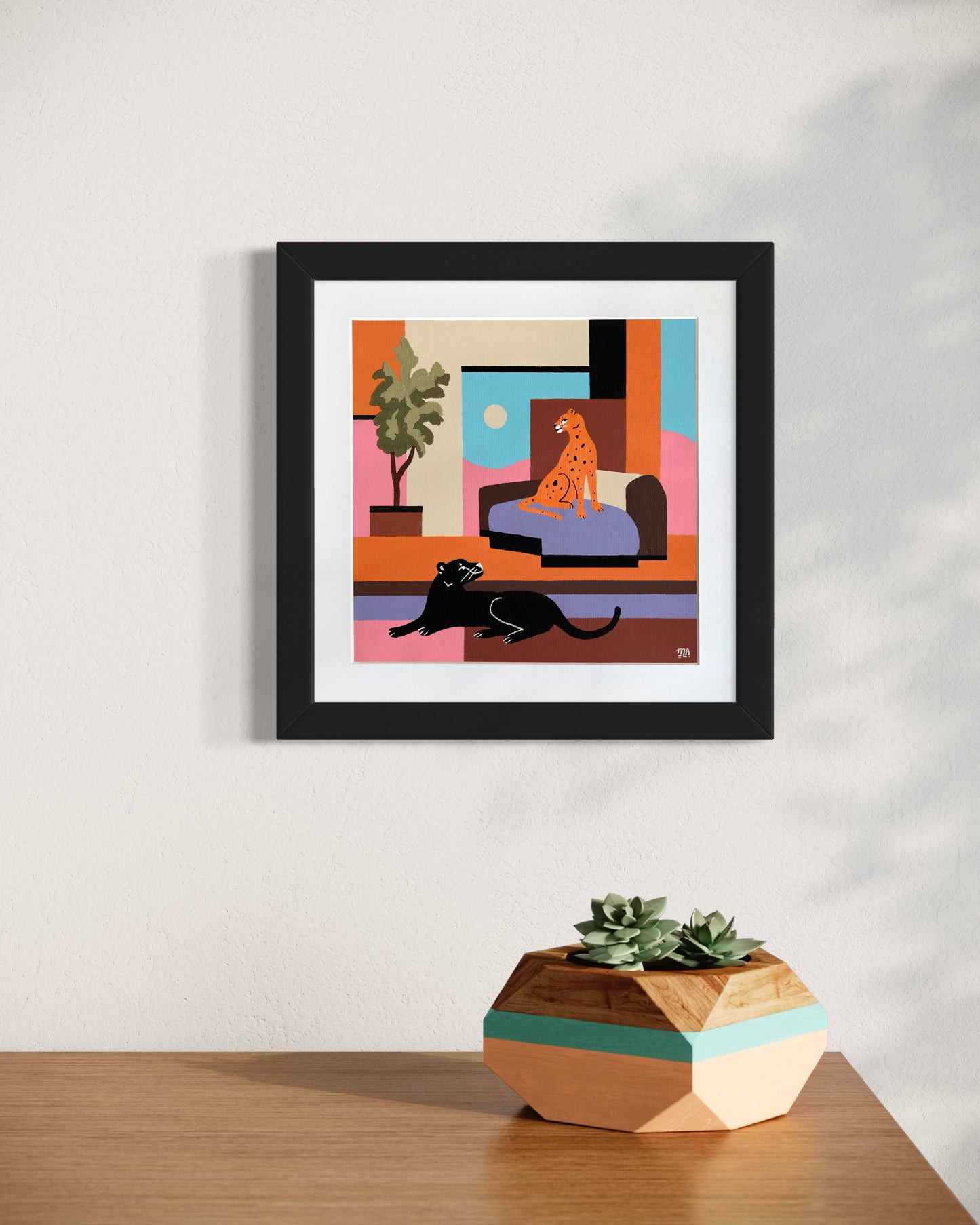 Rest & Vigil 28x28cm