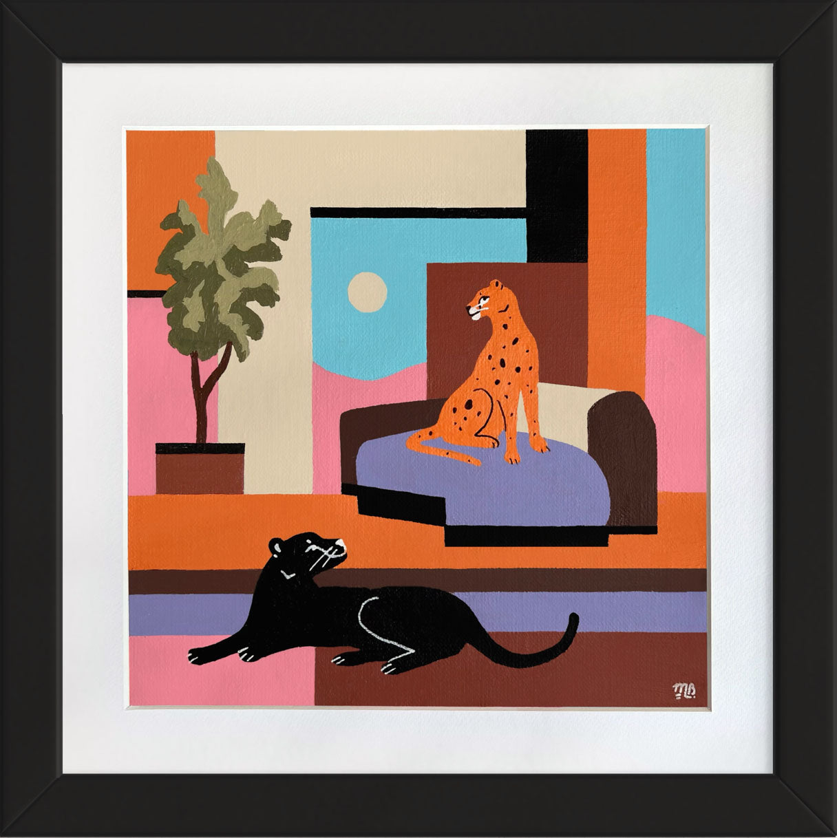 Rest & Vigil 28x28cm