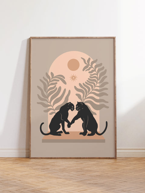 Friendship Panther Poster