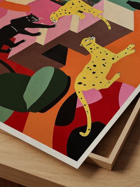 When we meet Leopard Limited Edition Print