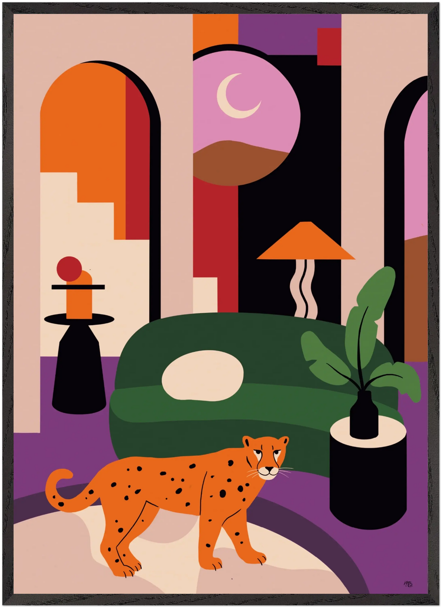 Home Is Where The Leopard Is