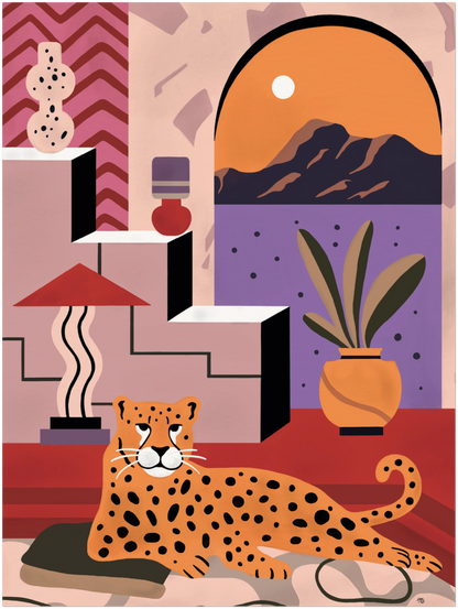 Leopard Pose