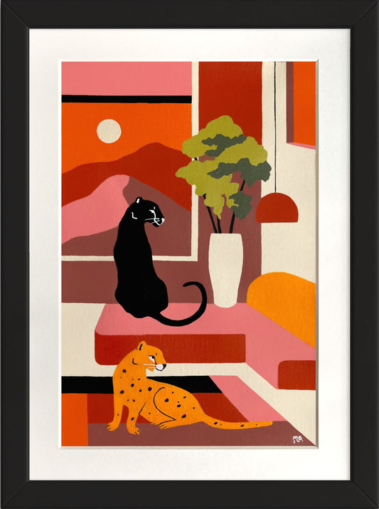 Warm Gaze 28x38cm