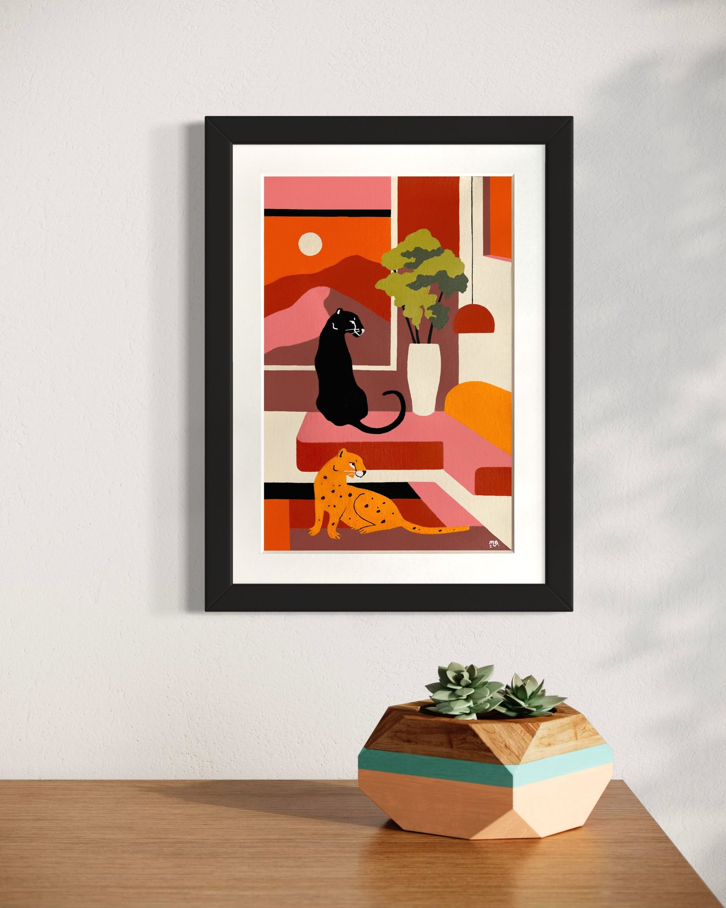 Warm Gaze 28x38cm